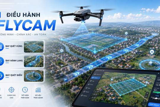 Giới thiệu ứng dụng điều hành flycam